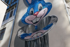 Postsozialistisches Wandbild