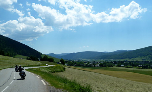 … ins Vercors geht